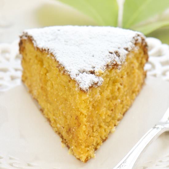 Caprese Lemon Almond Cake