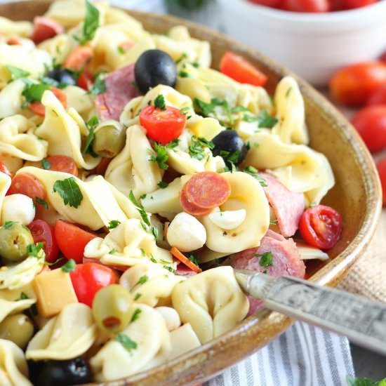 Simple Antipasto Pasta Salad