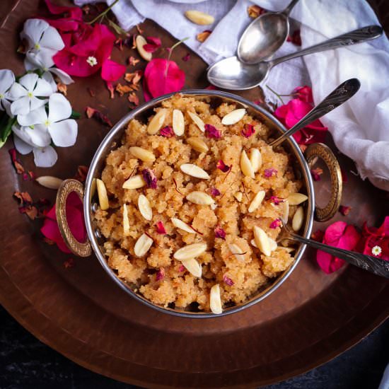 Sooji Badam Halwa