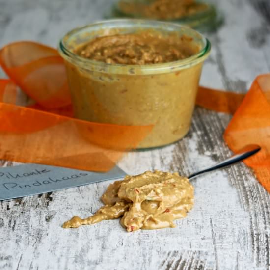 Spicy and crunchy peanut butter