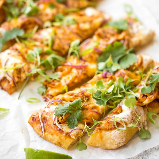 30-Minute BBQ Chicken Pizza