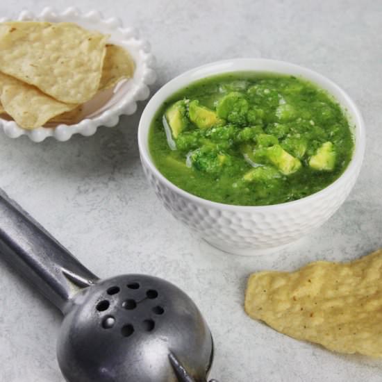 Green tomatillo sauce