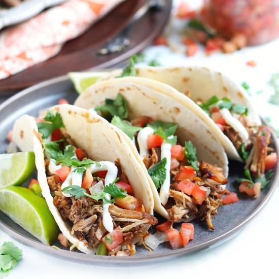 Beer Braised Pork Carnitas