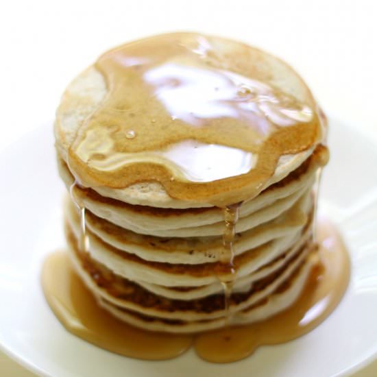 Fluffy GF/V Buttermilk Pancakes