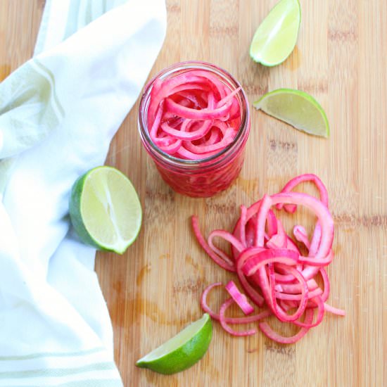 Quick Pickled Red Onions