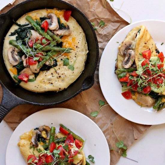 The Best Vegan Omelette