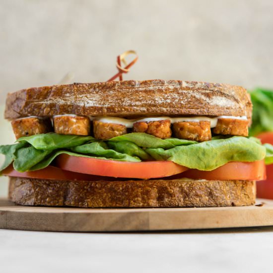 Vegan BLT Sandwiches