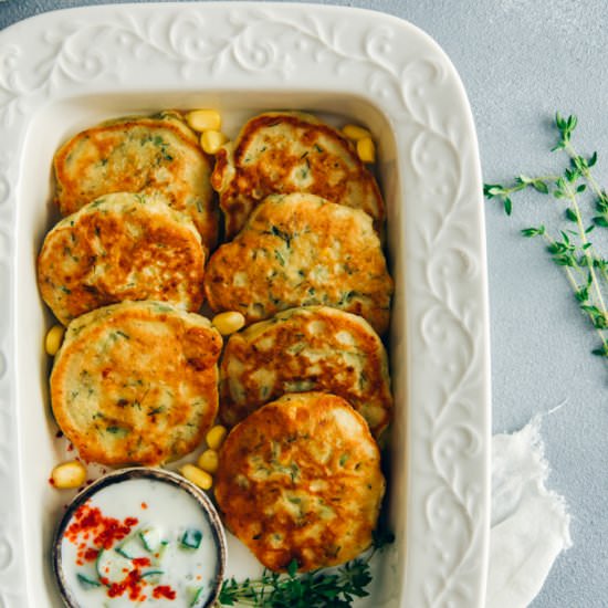 Avocado Corn Fritters