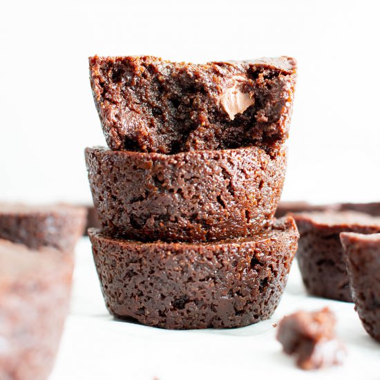 Mini Vegan Brownie Bites