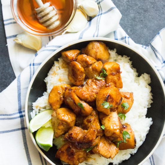 Honey Garlic Chicken