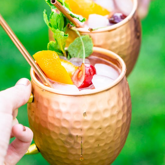 Cherry-Orange Kentucky Mule