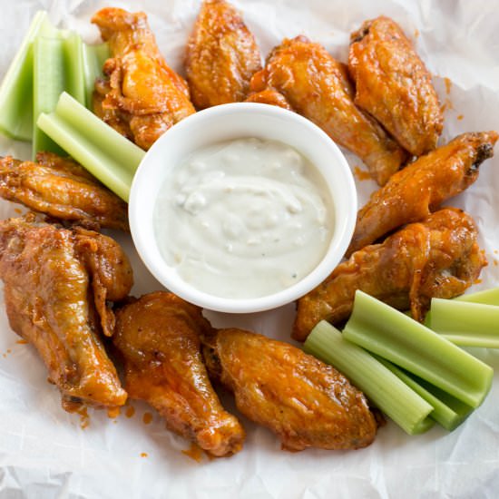 Air Fryer Buffalo Chicken Wings