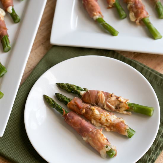 Prosciutto Wrapped Asparagus
