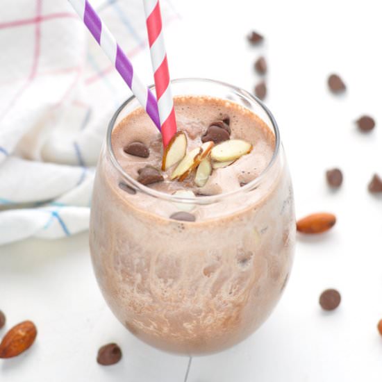 Chocolate Almond Protein Smoothie