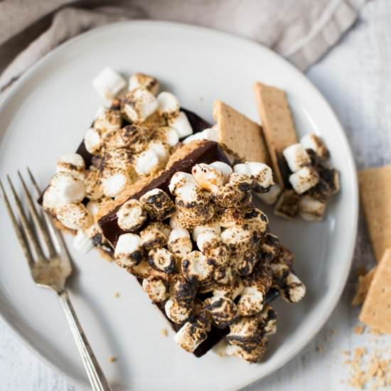 No Bake S’mores Bars