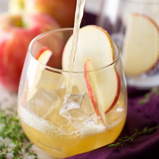 Maple Apple Bourbon Cocktail