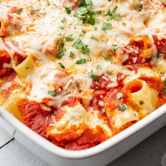 Ricotta & Spinach Pasta Bake