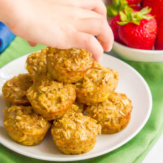 Quinoa Banana Mini Muffins