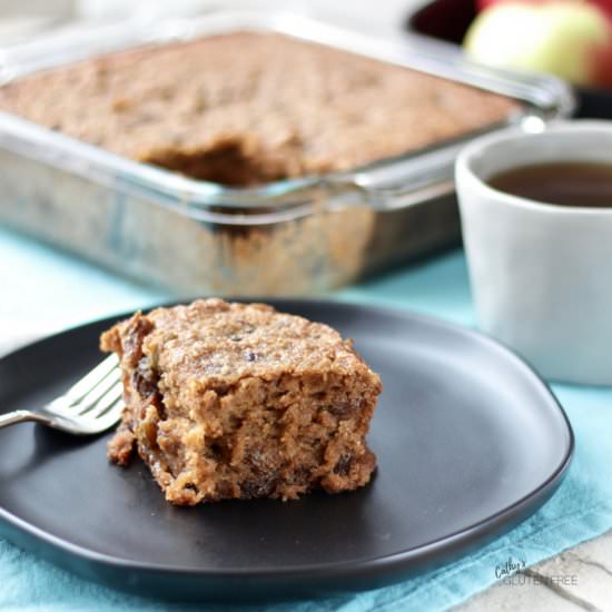 Gluten Free Applesauce Spice Cake