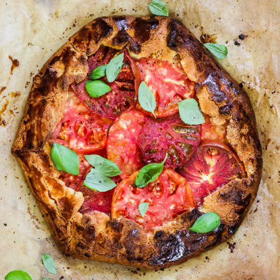 Paleo Tomato Galette