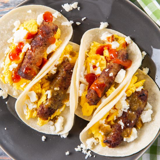 The Easiest Breakfast Tacos