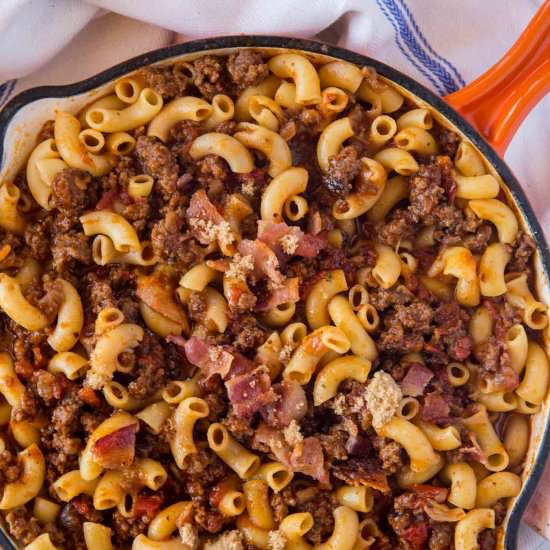 Bacon Brown Sugar Hamburger Helper