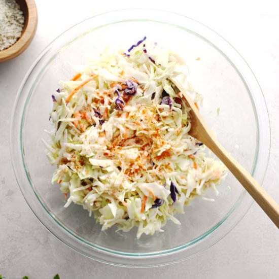The Best Sweet Coleslaw