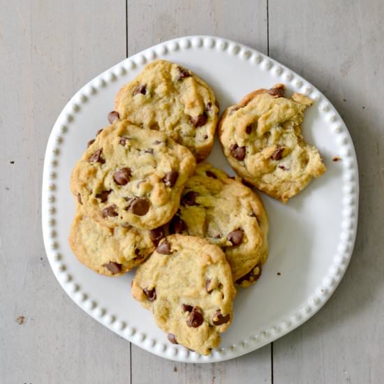 Egg free chocolate chip cookies