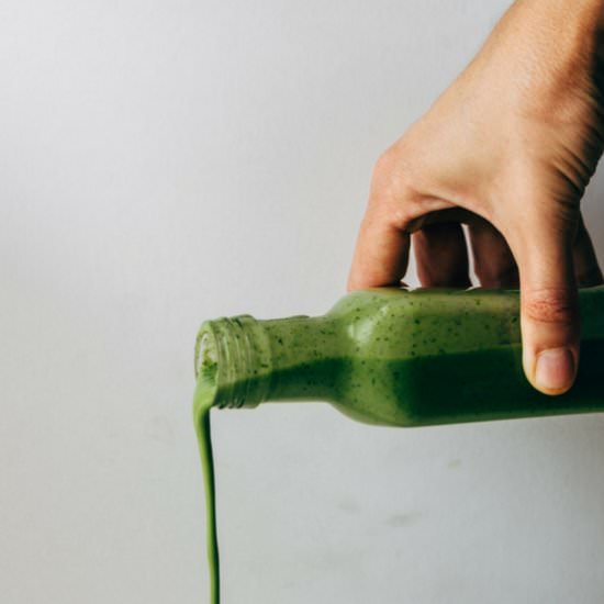 Green Honey Salad Dressing