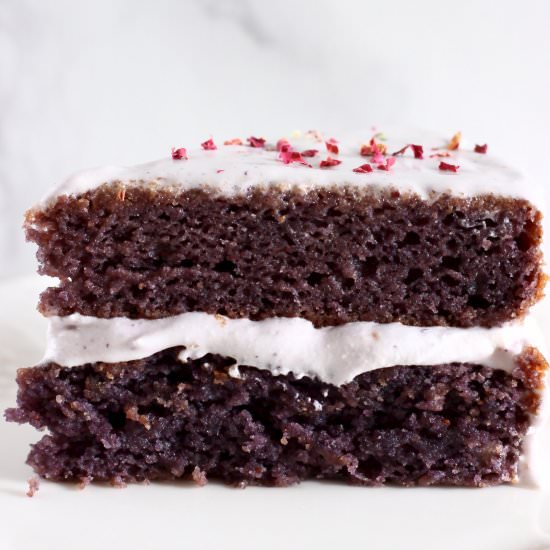 Gluten-Free Vegan Blueberry Cake