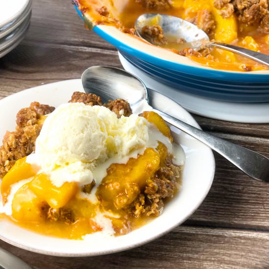 Best Peach Crisp