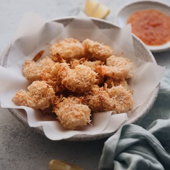 Crispy Baked Coconut Shrimp