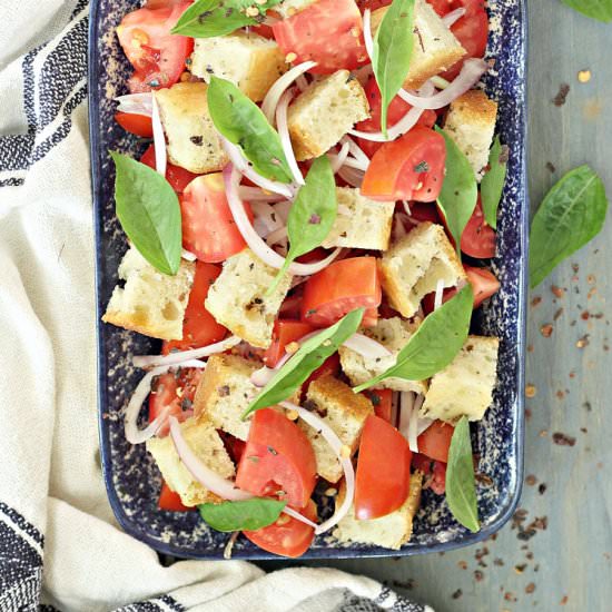 Panzanella – Bread & Tomato Salad