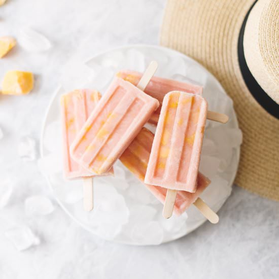 Mango Guava Popsicles