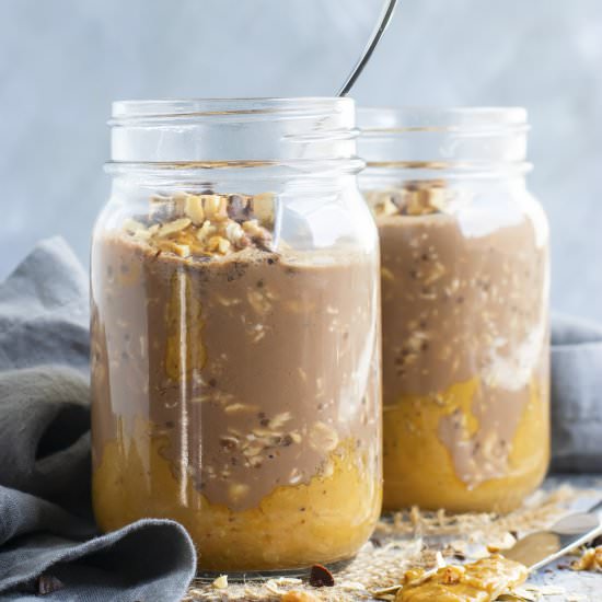 Chocolate Peanut Butter Oatmeal