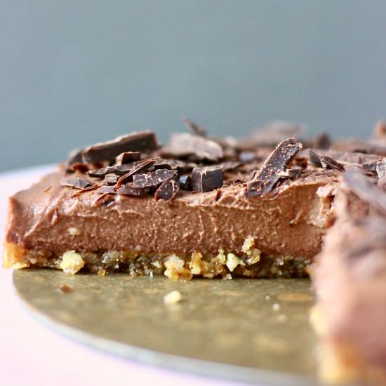 Vegan Chocolate Cheesecake (GF)