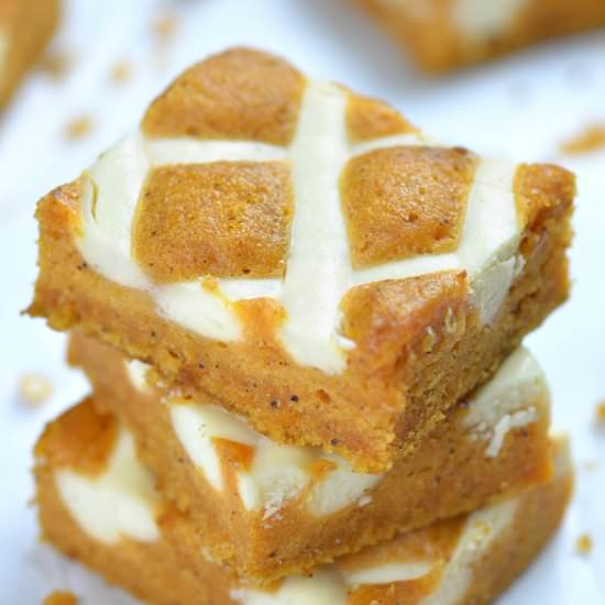 Pumpkin Bars with Cream Cheese