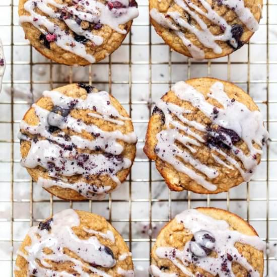 Healthy Blueberry Muffins