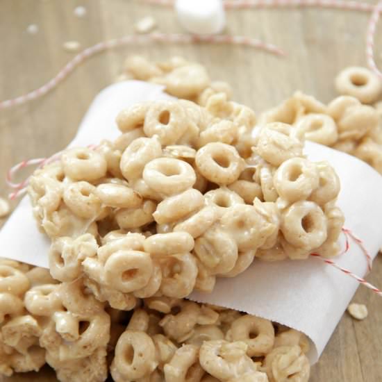 Peanut Butter Cereal Bars