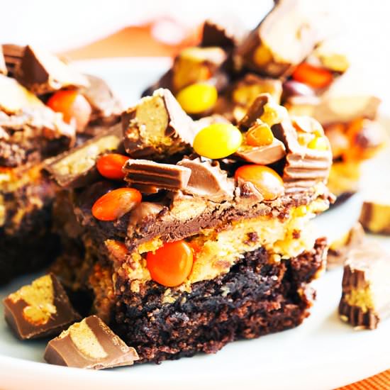 Reese’s Cheesecake Brownies