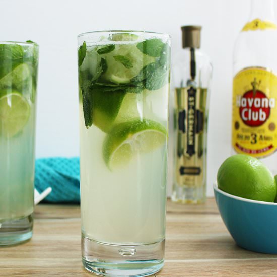 Elderflower Mojito Cocktail