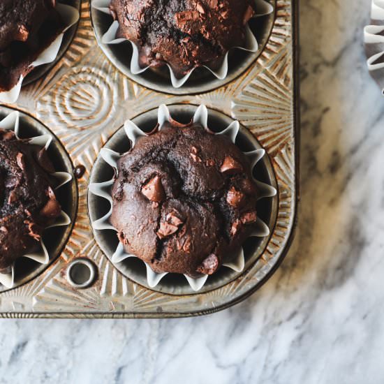 Chocolate Espresso Muffins
