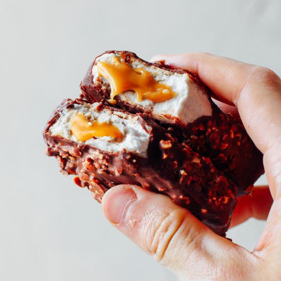 Salted Caramel & Vanilla Bars