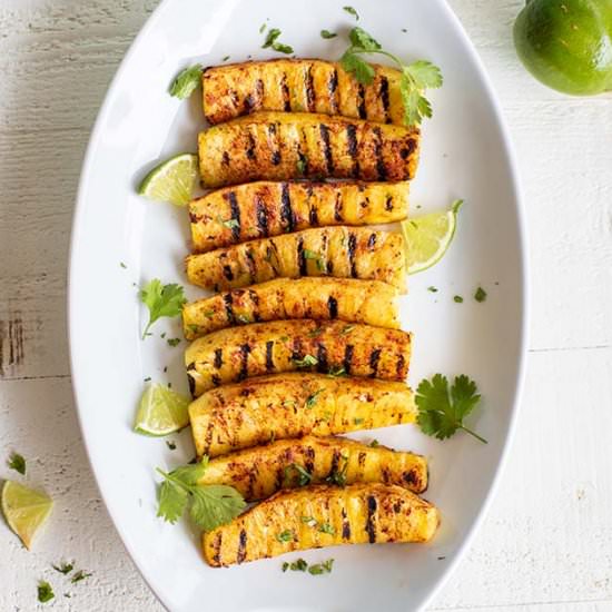 Spicy Grilled Pineapple