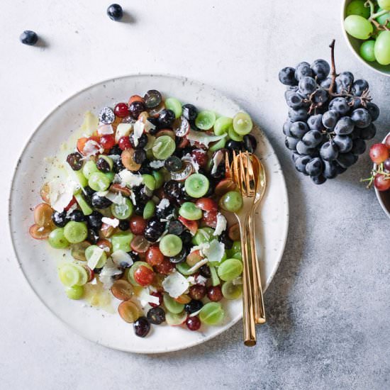 Savory Grape Parmesan Salad