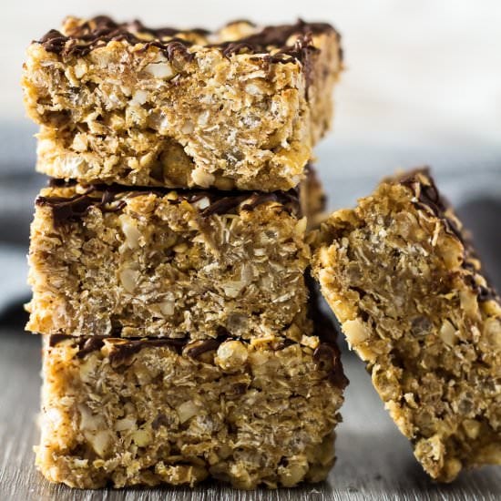 Almond Butter Breakfast Bars