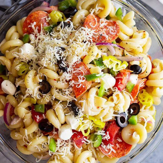 Pepperoni Cold Pasta Salad