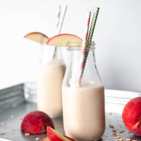 Peach Cobbler Smoothie