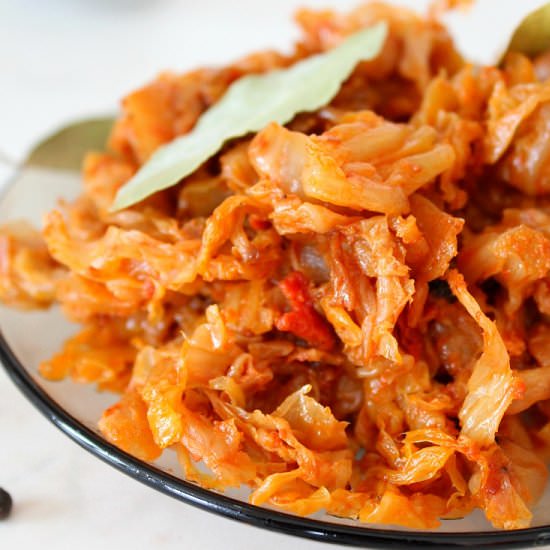 Vegan cabbage