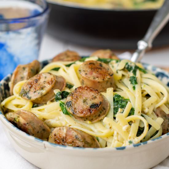 Creamy Sausage Pasta